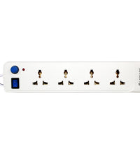 Lapcare Power Extension 4 Way Single Switch with Fuse 2m. (LAPEX-132)
