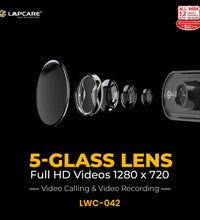 Lapcare Lapcam web camera HD 720P LWC-042