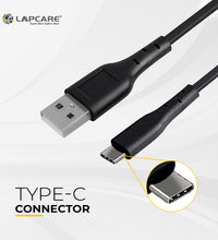 Lapcare datacable USB A to Type C connector (1M PVC)