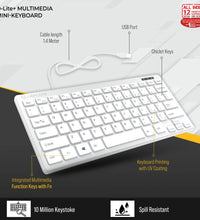 Lapcare Mini Keyboard D-Lite +Silver