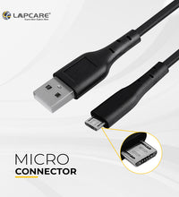 Lapcare datacable USB A to Micro Connector (1M PVC)