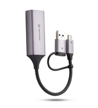 2 in 1 Type C and USB 3 Gigabit Ethernet Adapter