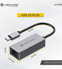 LAP-C Type C to Gigabit Ethernet Adapter