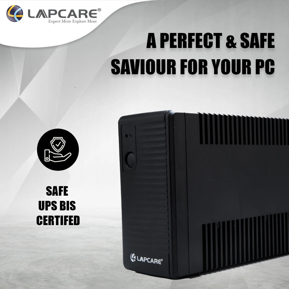 Lapcare 600VA UPS (Lap Long-650)