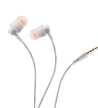WOOBUDS V wired Earbuds with inbuilt MIC- Grey (LBD-303)