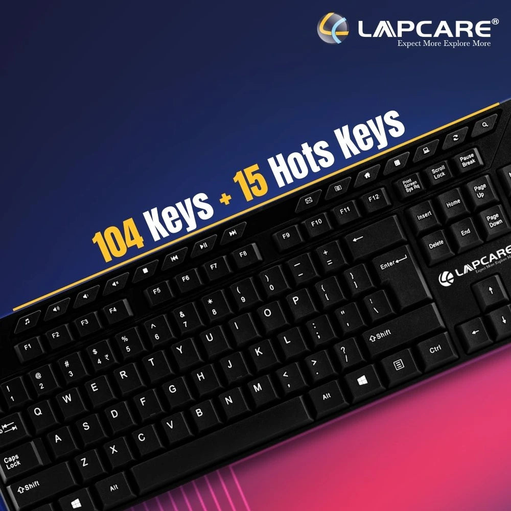 Lapcare USB Multimedia Alfa Keyboard 1 (LKB-300)