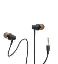 Lapcare WOOBUDS VII wired Earbuds with inbuilt MIC -Black (LBD-909)