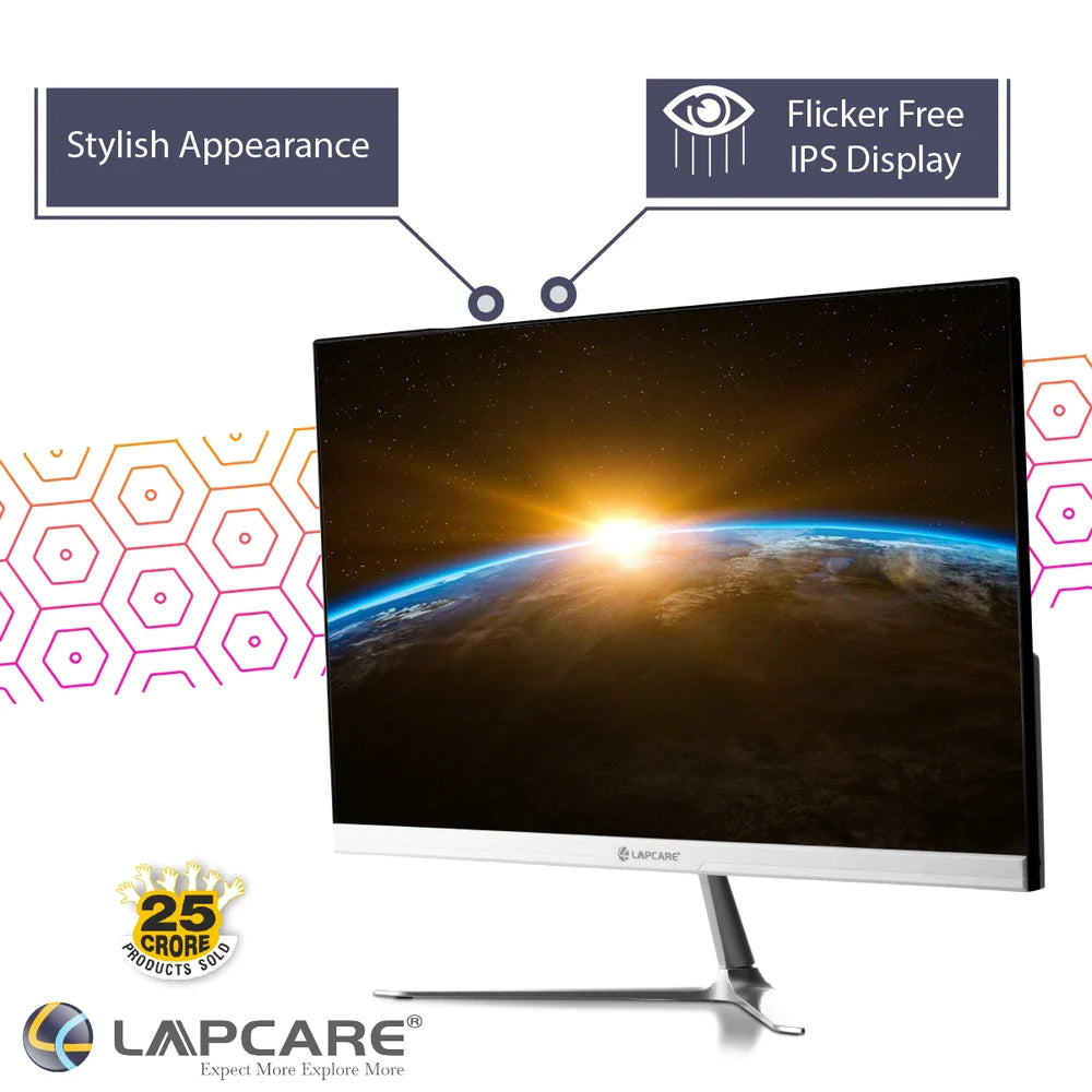24" LED Monitor -  (60.45CM) VGA HDMI  (LM24WFHD)