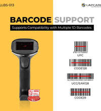 LAPCARE 1D WIRED CCD BARCODE SCANER LLBS-013